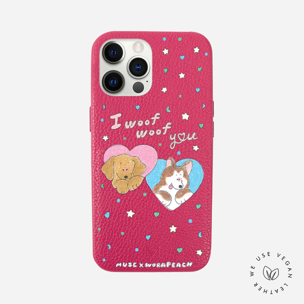 I Woof Woof You ‘Muse x Worapeach’ Personalized Phone Case