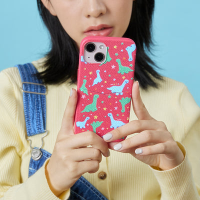 Dino ‘Stickwithme4ev x MUSE’ Personalized Phone Case - MUSE on the move
