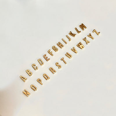 Alphabet Charm 10mm