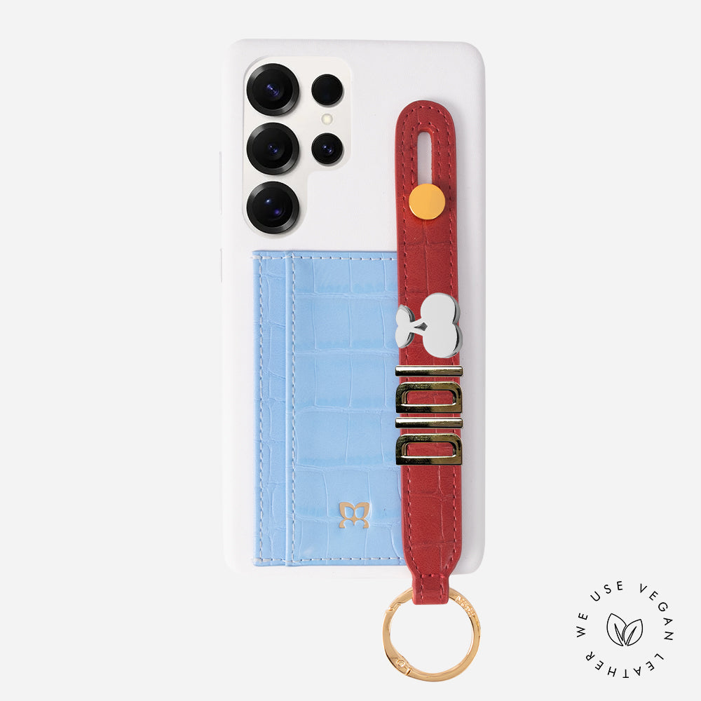 Croc Card Holder iPhone Case With Strap | MUSE on the move