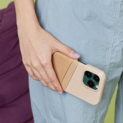 3 Tone Card Holder iPhone Case iPhone 15 Pro Max