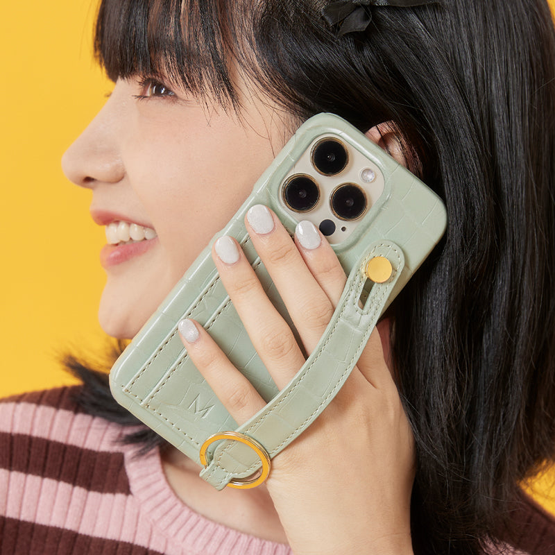 Cell Phone Phone Cases With Hand Strap Cute Hand Strap Pearl