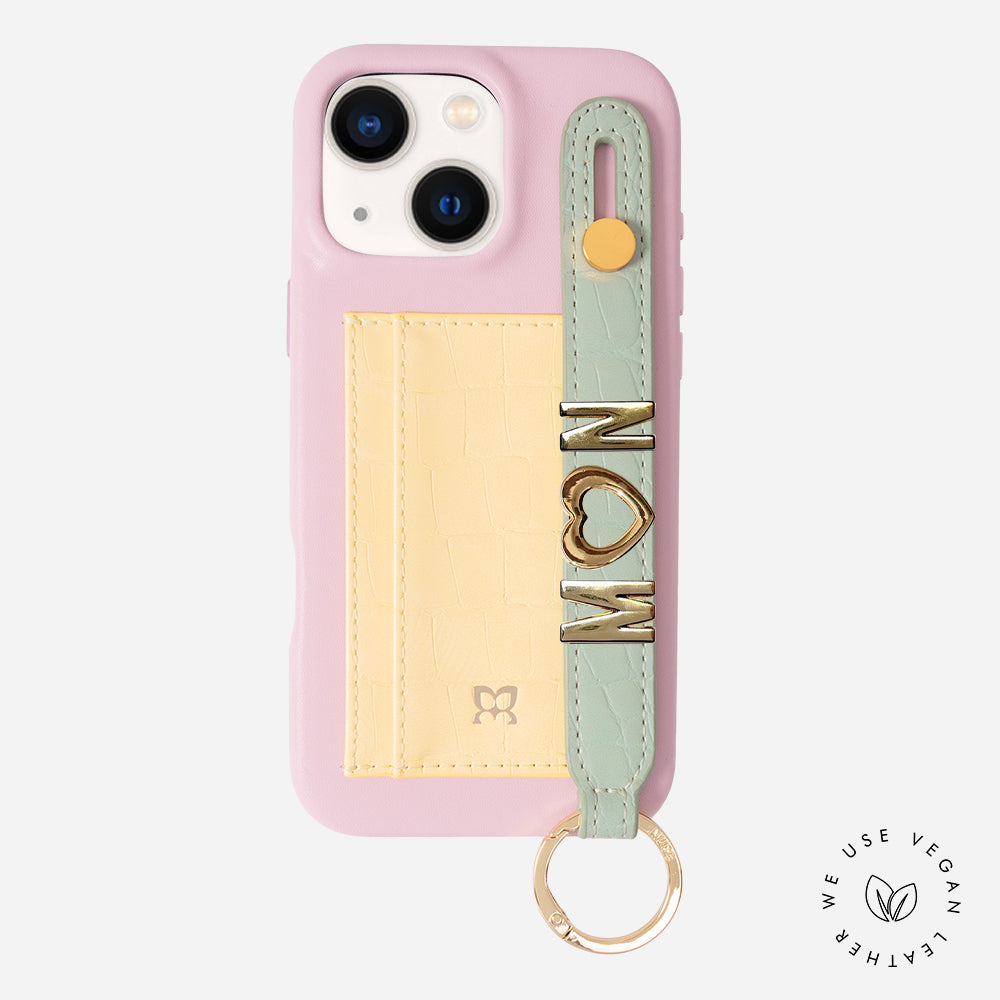 Croc Card Holder iPhone Case With Strap | MUSE on the move