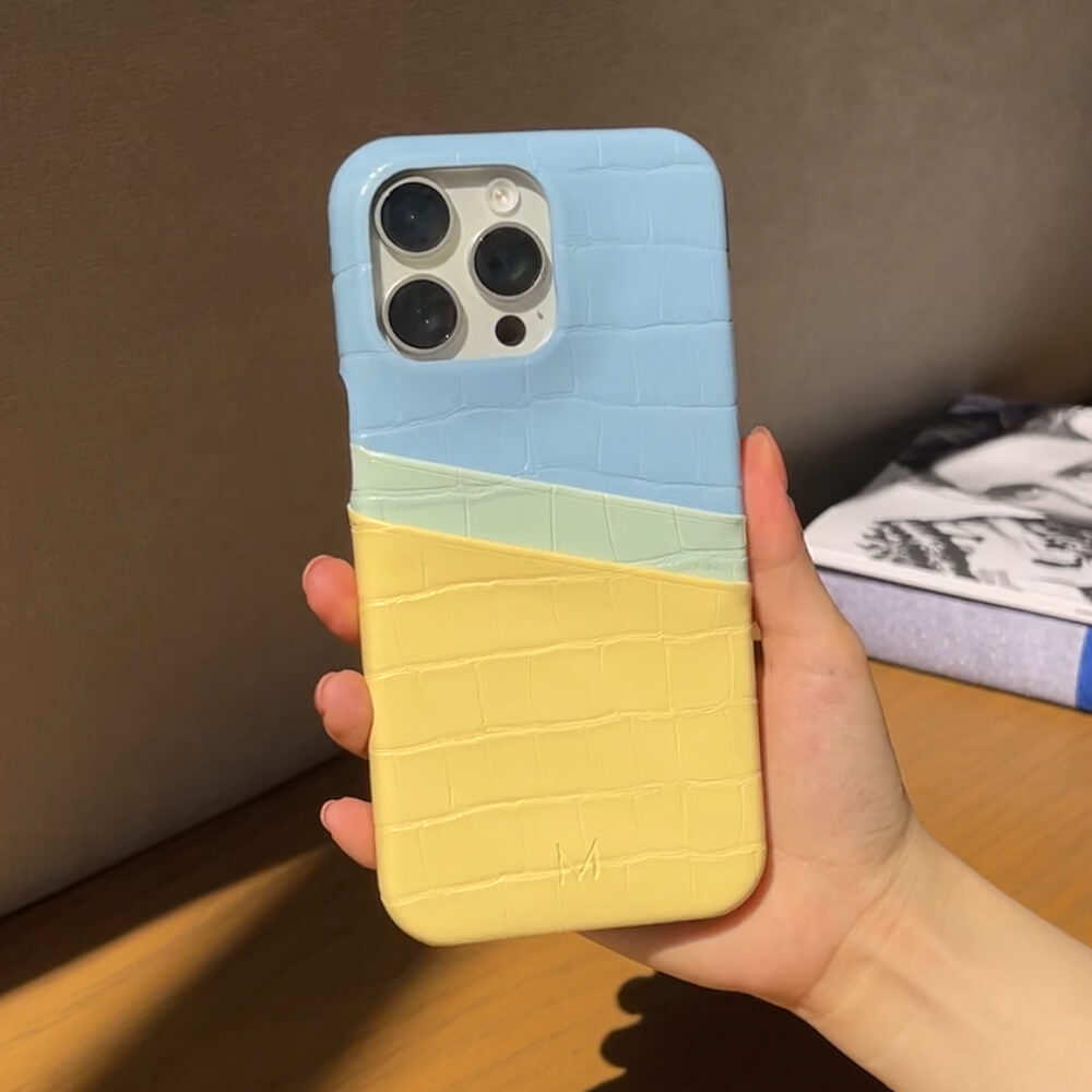 3Tone Card Holder Phone Case (iPhone 14 Plus)