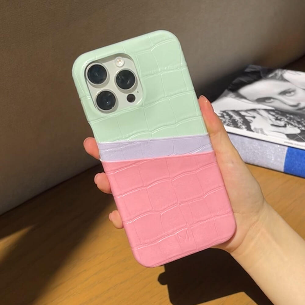 3Tone Card Holder Phone Case (iPhone 15 Pro)