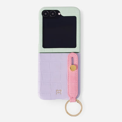 3Tone Hand Strap Phone Case (Z Flip6)