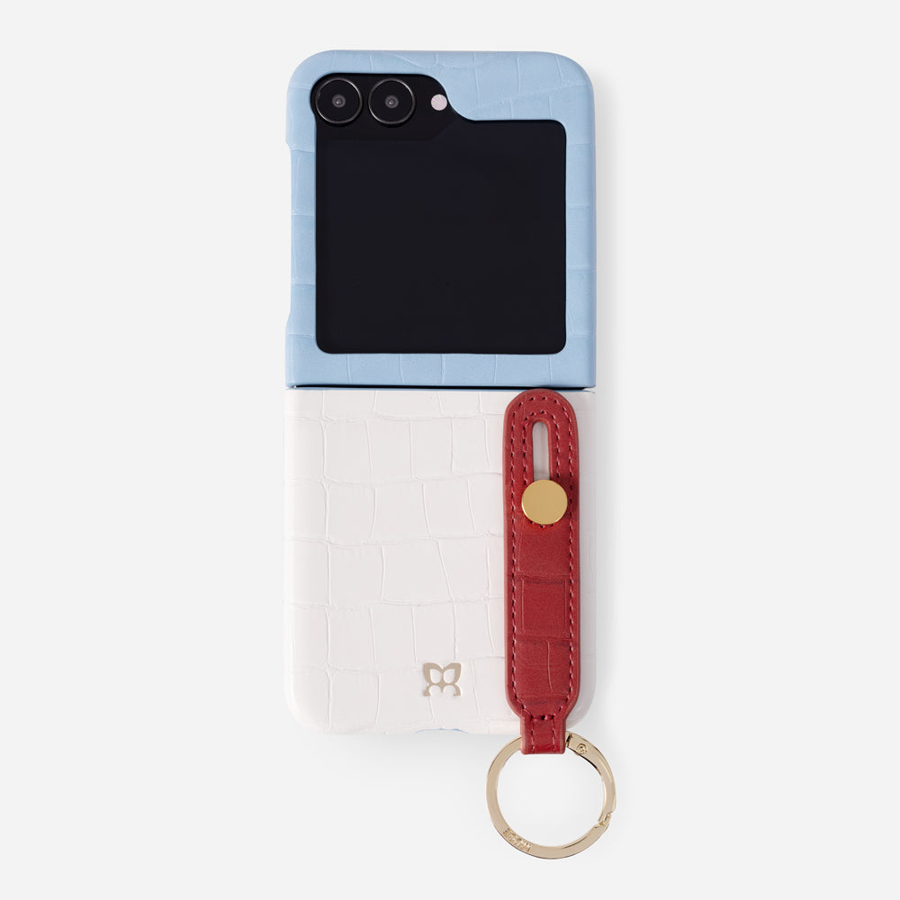 3Tone Hand Strap Phone Case (Z Flip6)