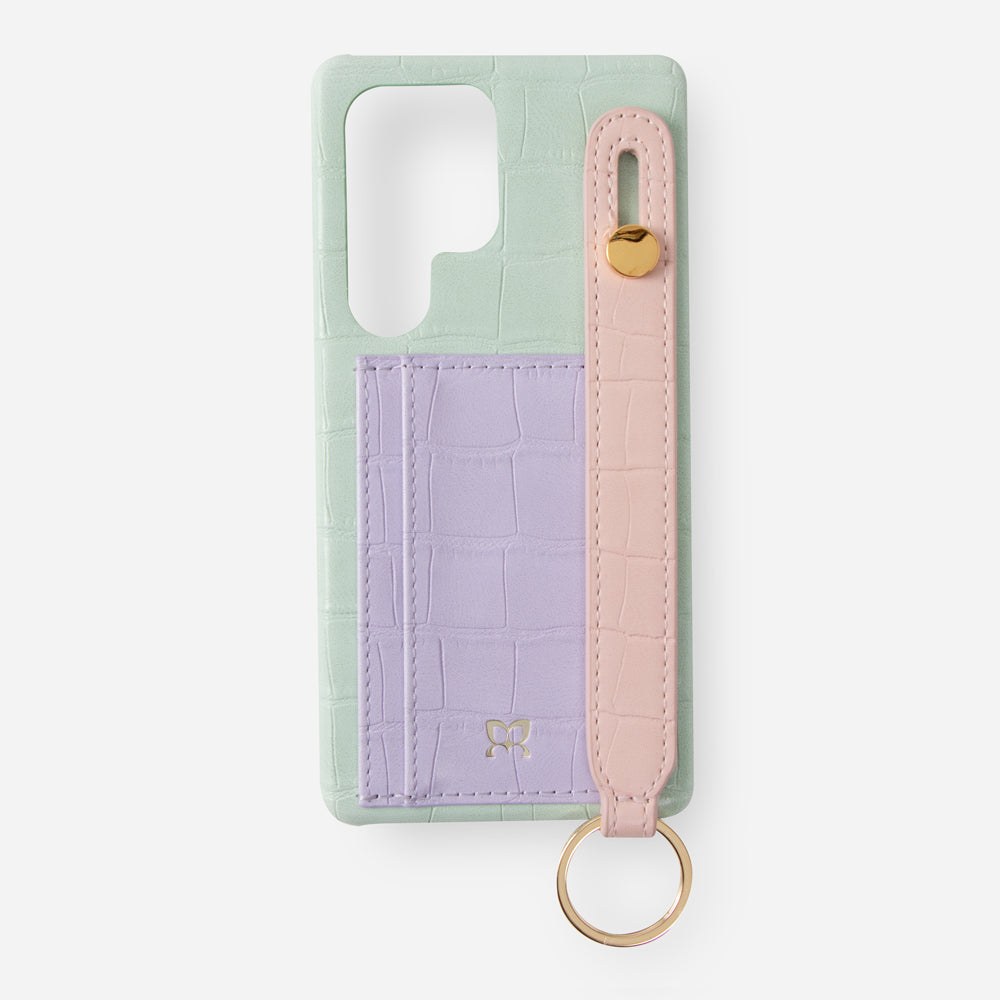 3Tone Hand Strap Phone Case (S25 ultra)