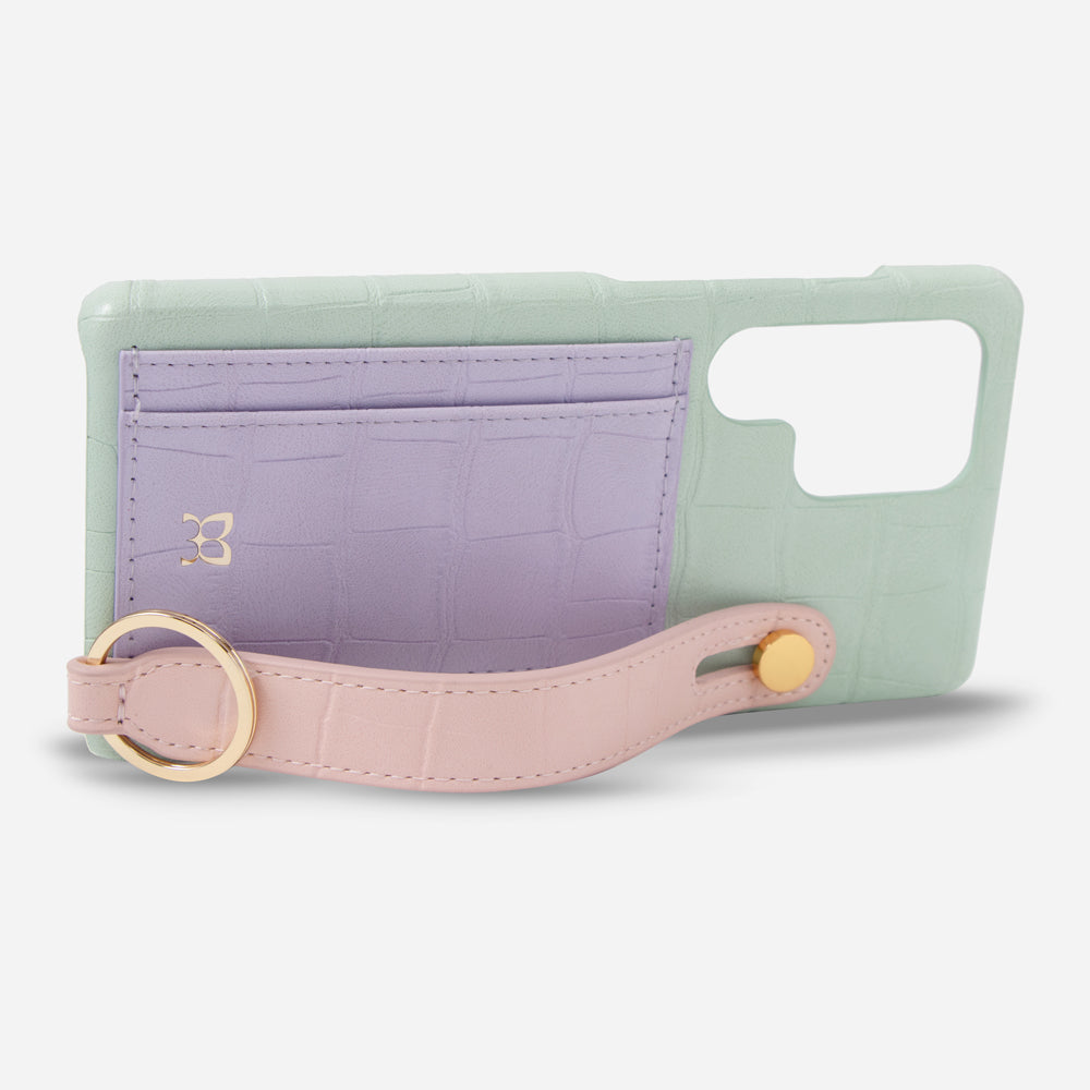 3Tone Hand Strap Phone Case (S25 ultra)