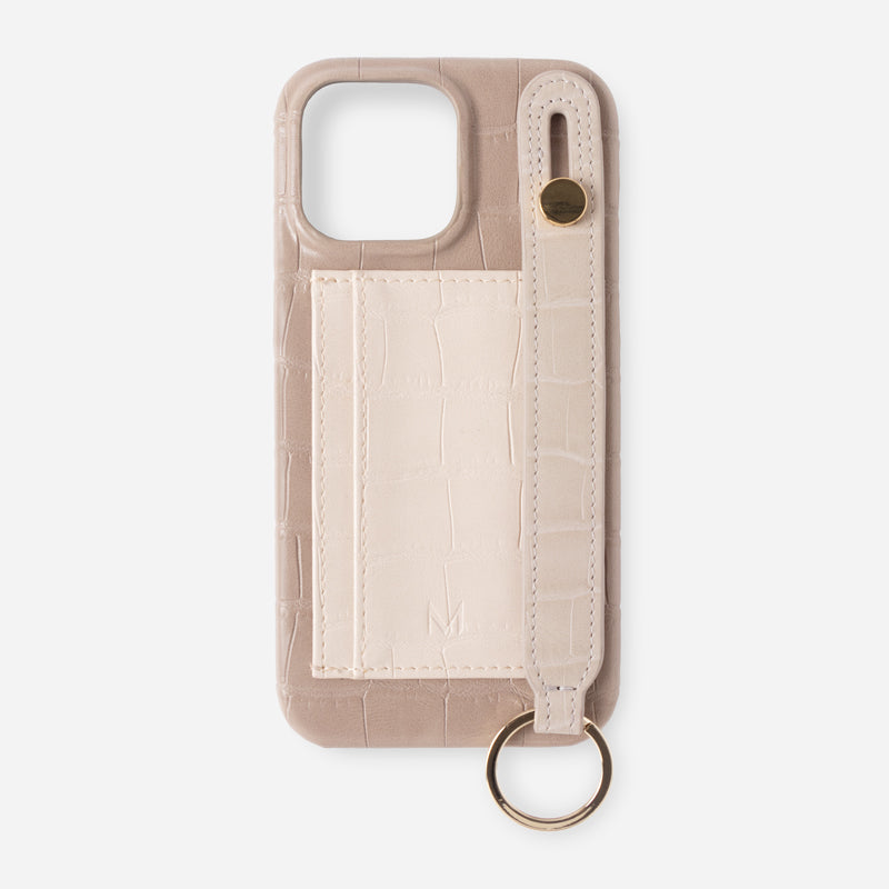 3Tone Hand Strap Phone Case (iPhone 15 Pro) - MUSE on the move