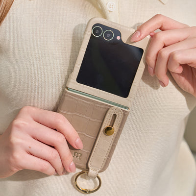 3Tone Hand Strap Phone Case (Z Flip6)