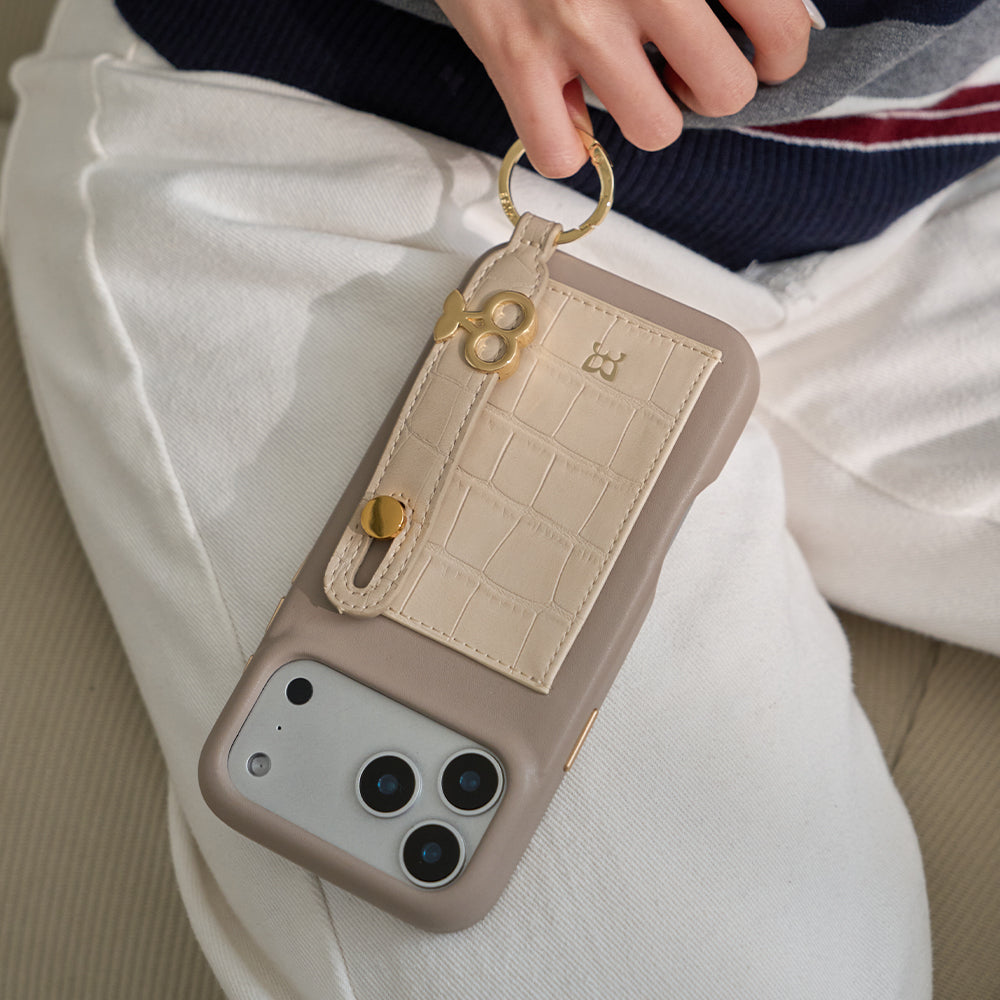 3Tone Hand Strap Phone Case (iPhone 17 Pro)