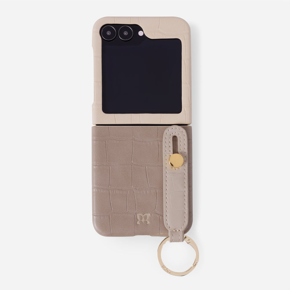 3Tone Hand Strap Phone Case (Z Flip6)