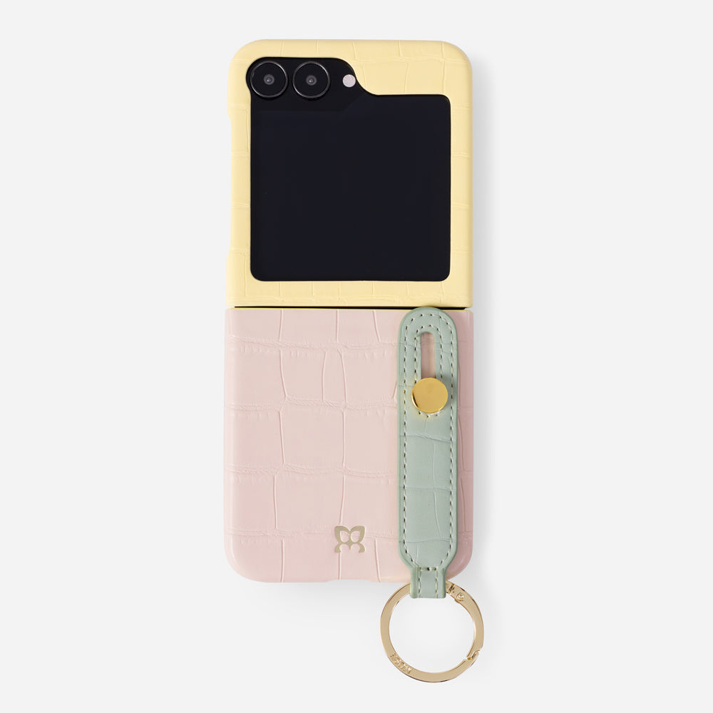 3Tone Hand Strap Phone Case (Z Flip6)