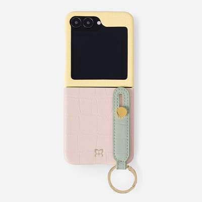 3Tone Hand Strap Phone Case (Z Flip6)