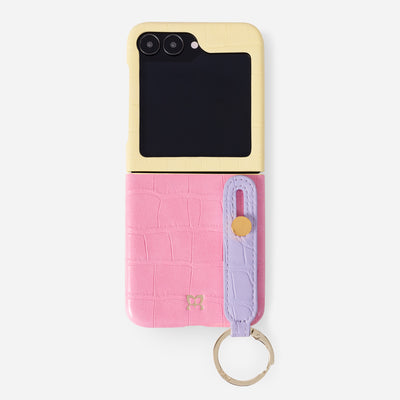 3Tone Hand Strap Phone Case (Z Flip6)