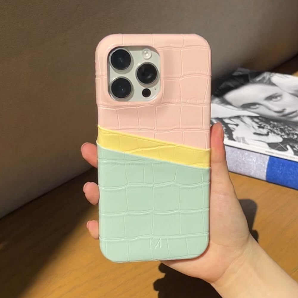 3Tone Card Holder Phone Case (iPhone 14 Pro Max)