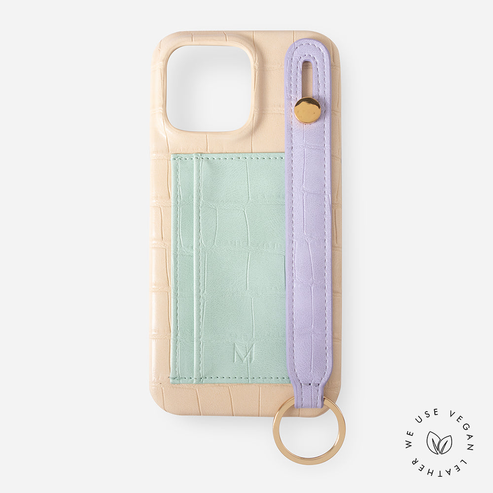 Rosé Muse iPhone15 quilting iPhone case quilting iPhone case with lip case – BUNNY APARTMENT