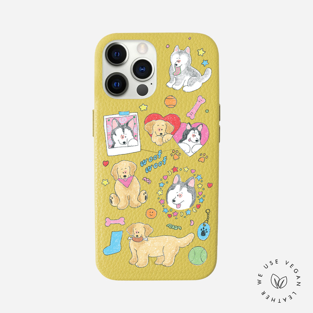 Golden & Husky ‘Muse x Worapeach’ Personalized Phone Case