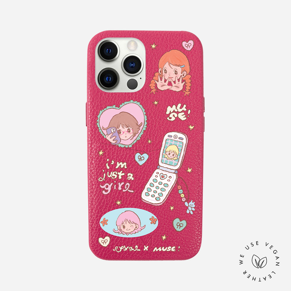 Ipyal's Girl ‘Muse x I Peach You A Lot’ Personalized Phone Case
