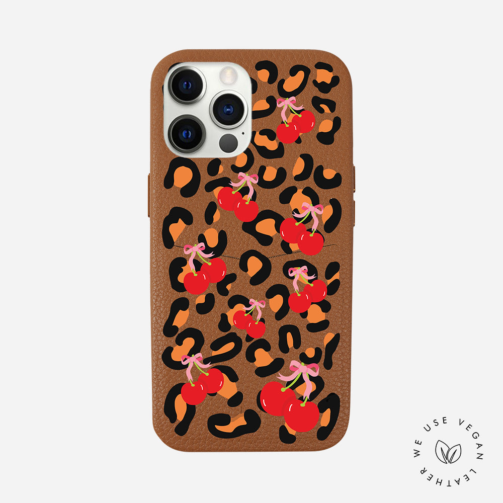Cheetah Cherry ‘Muse Your Way’ Personalized Phone Case