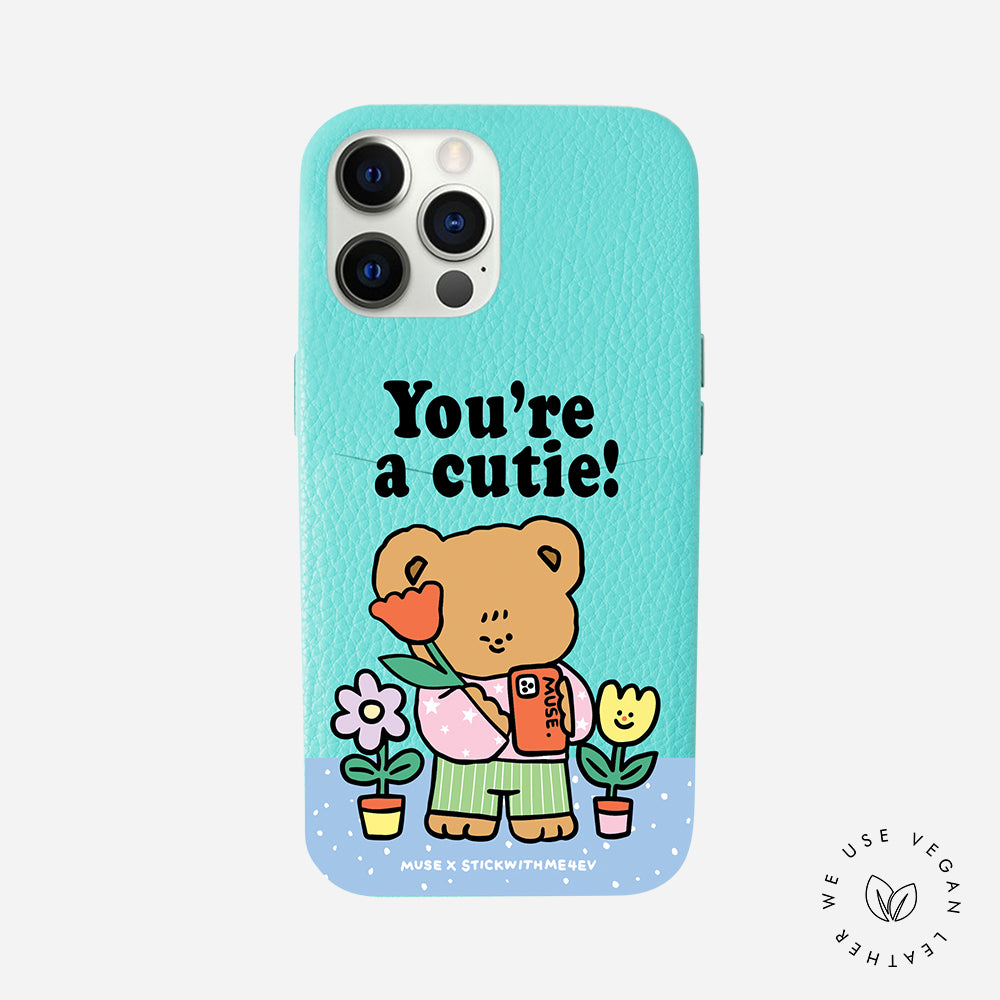 You're a cutie ‘Stickwithme4ev x MUSE’ Personalized Phone Case - MUSE on the move