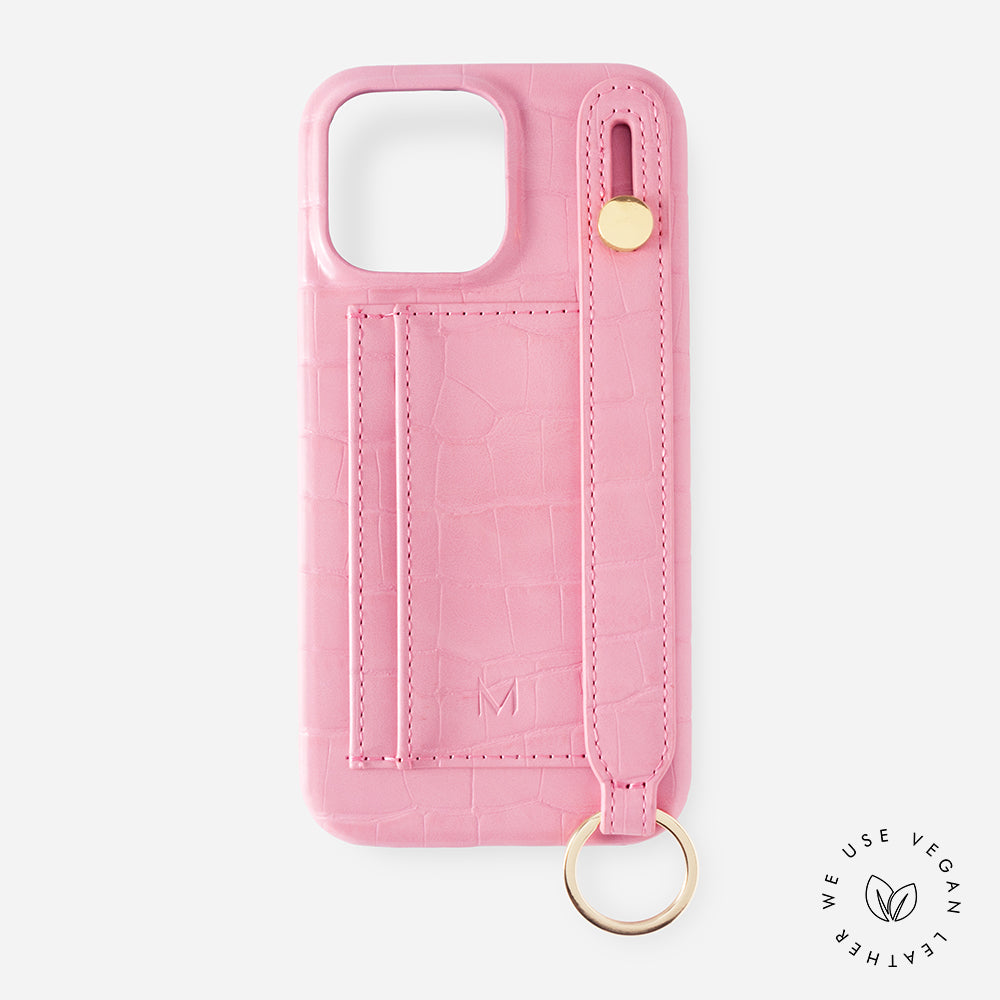 Hand Strap Card Holder Phone Case (iPhone 16 Pro Max)