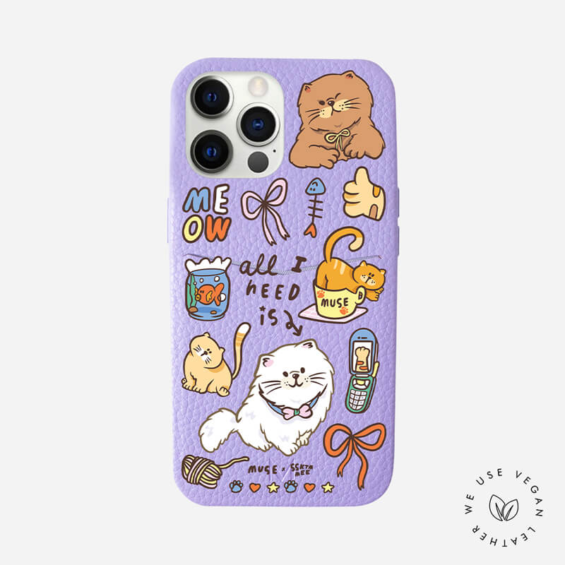 All i need is cat ‘Ssktmmee x MUSE’ Personalized Phone Case