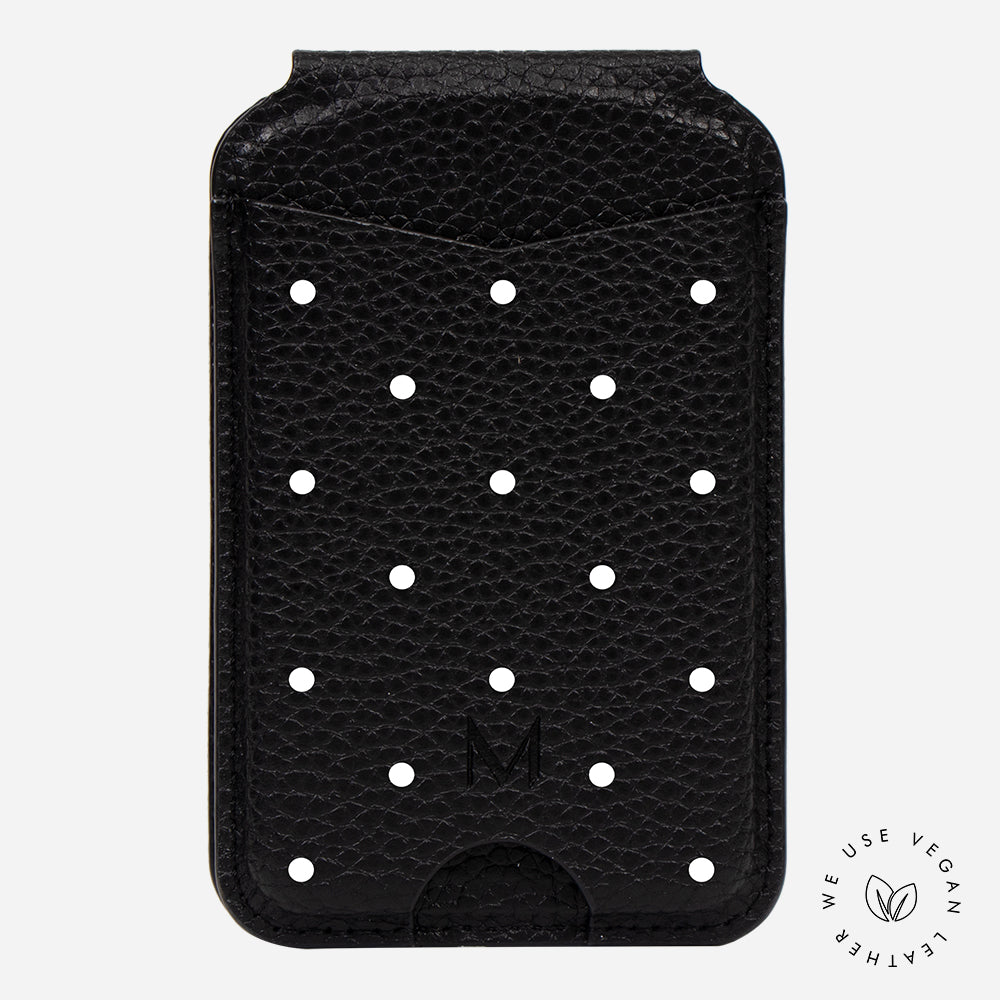 Mini Dots - Personalized Flap-On Wallet & Phone Stand With Mirror