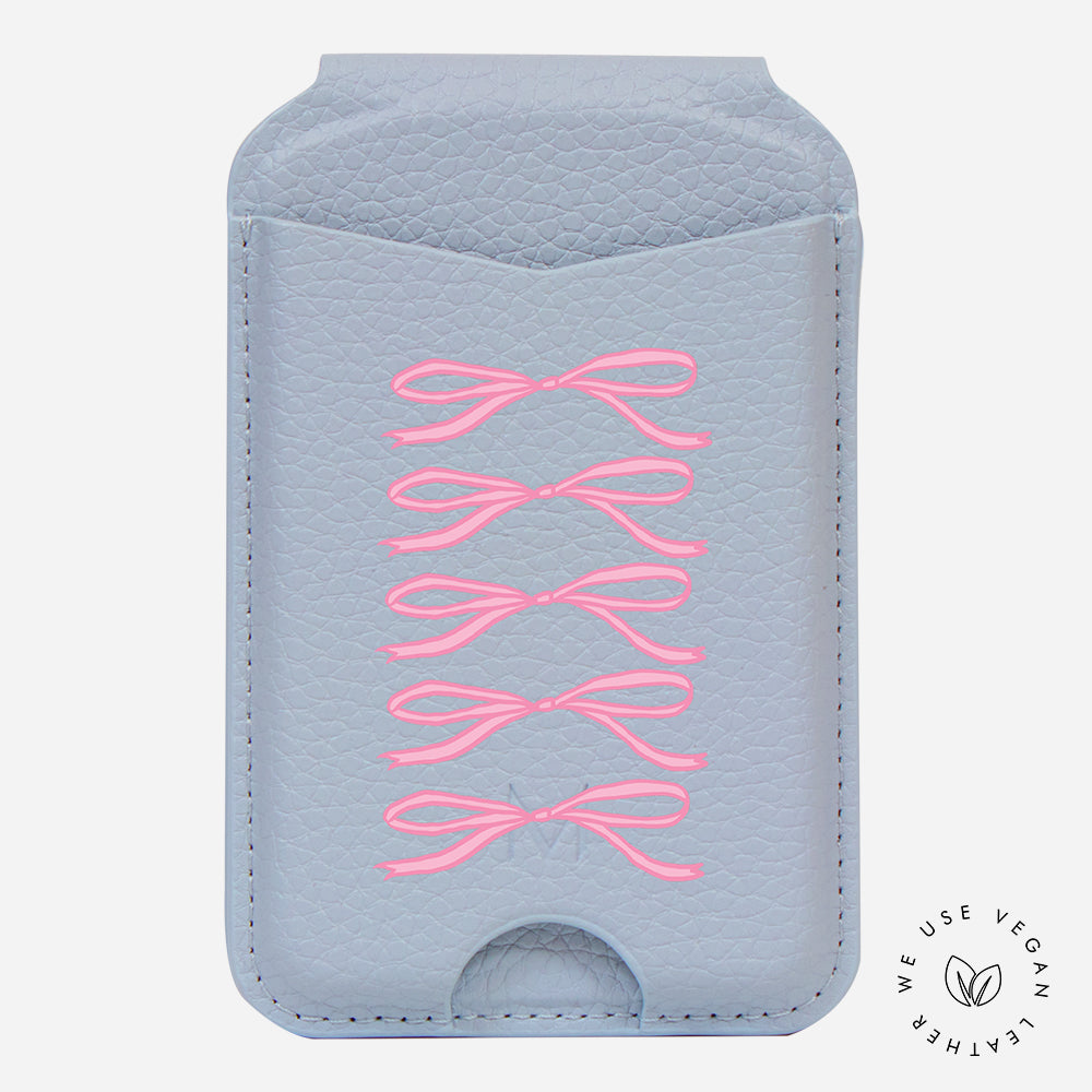 Ribbon baby- Personalized Flap-On Wallet & Phone Stand With Mirror