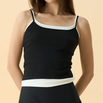 Double Layer Camisole Top