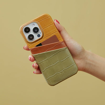 3 Tone Card Holder iPhone Case iPhone 15 Pro Max