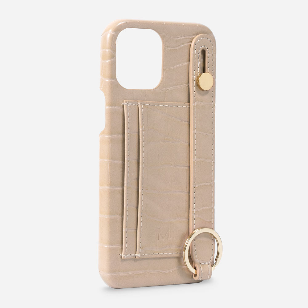 Hand Strap Card Holder Phone Case (iPhone 12 Pro Max)