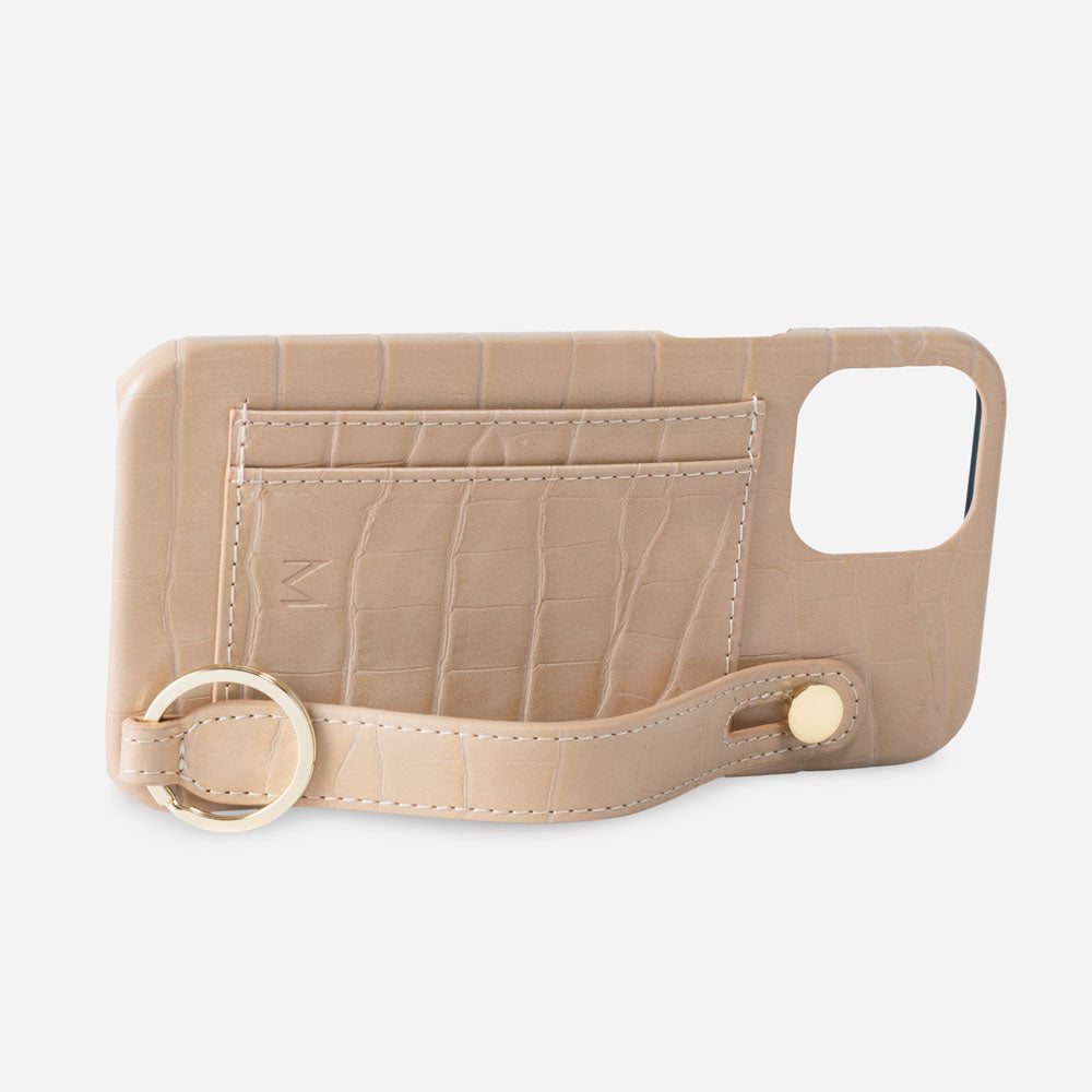 Hand Strap Card Holder Phone Case (iPhone 12 Pro Max)