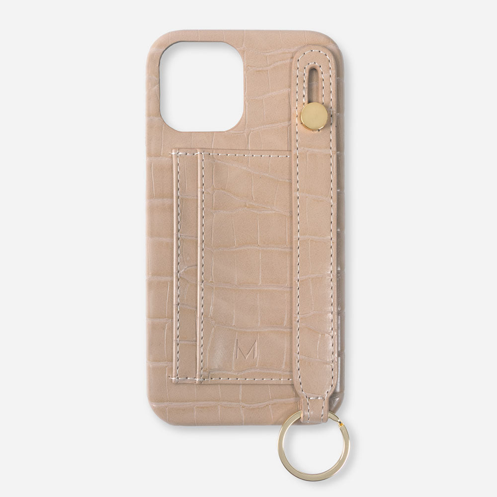 Hand Strap Card Holder Phone Case (iPhone 12 Pro Max)