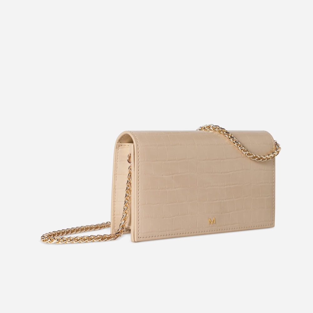 Front Flap WOC Shoulder Bag