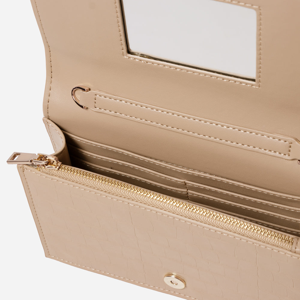 Front Flap WOC Shoulder Bag