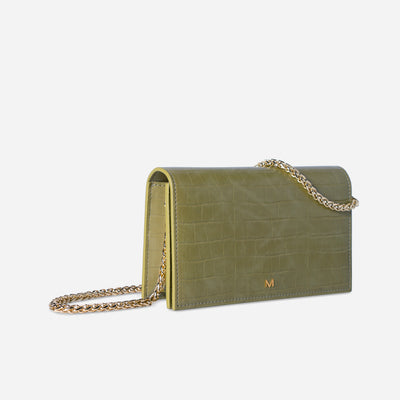 Front Flap WOC Shoulder Bag
