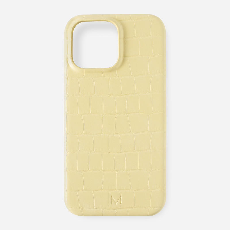 iPhone Phone Case 15 Pro in Yellow