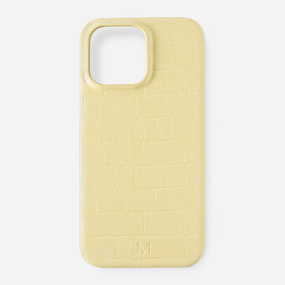 iPhone Phone Case 15 Pro in Yellow