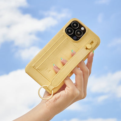 Hand Strap Card Holder Phone Case (iPhone 15)