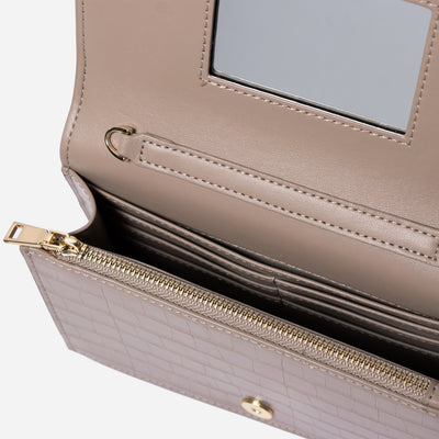 Front Flap WOC Shoulder Bag