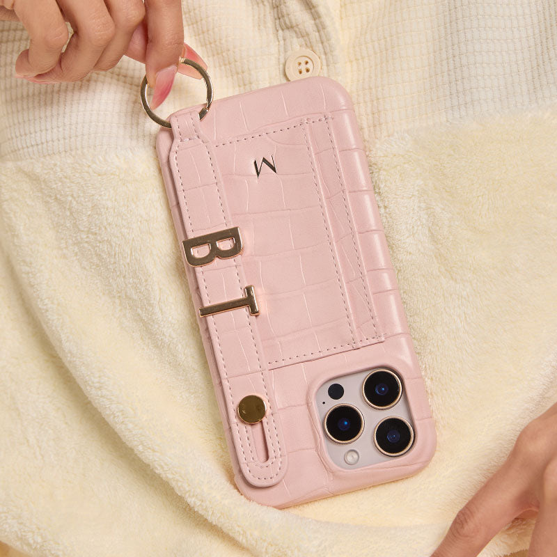 Alphabet Charm for Hand Strap Phone Case
