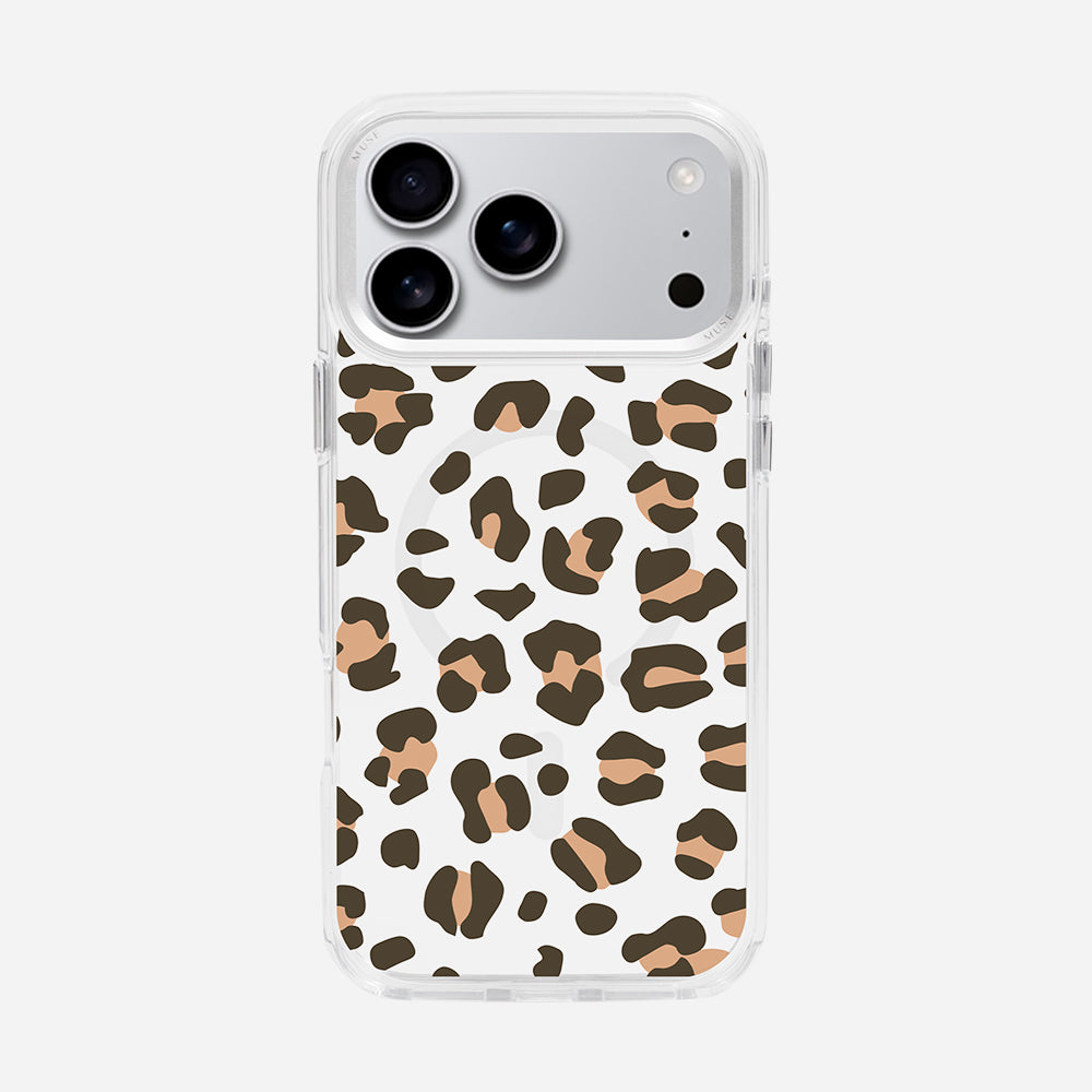Leopardess -‘MUSE Your Way’ Clear Case With MagRing Personalized Phone Case