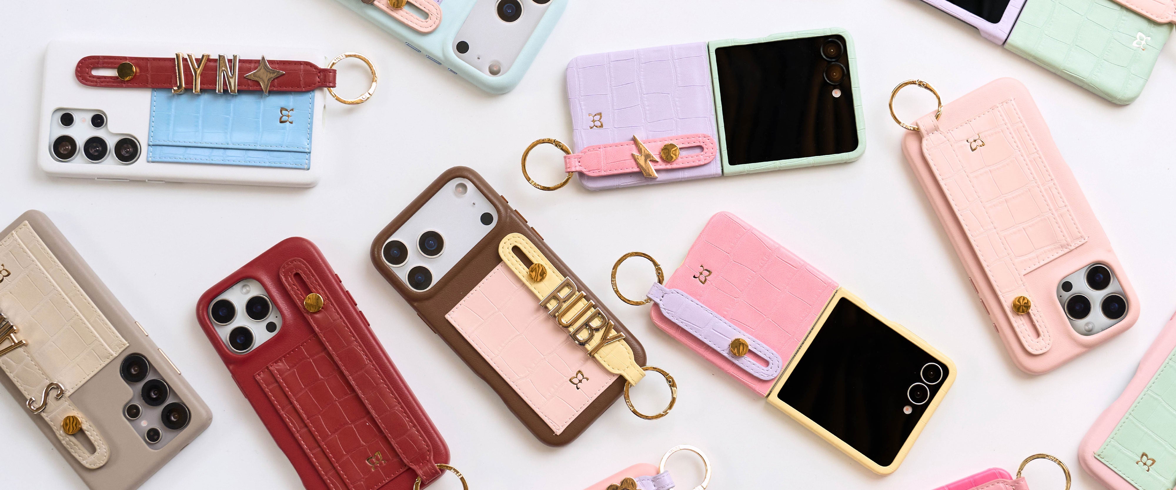 Croc Card Holder iPhone Case With Strap | MUSE on the move
