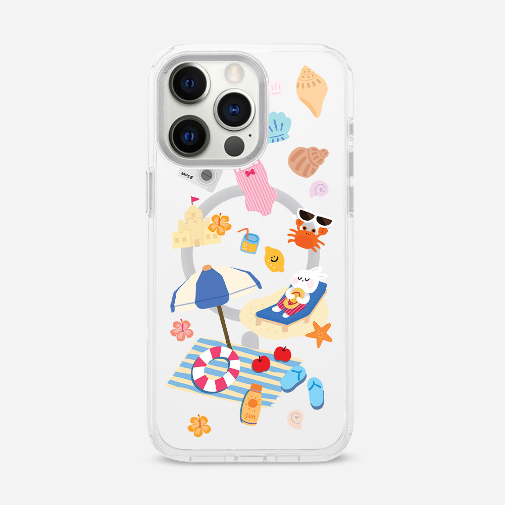 Beach Bunny ‘MUSE Your Way’ Clear Case With MagRing Personalized Phone Case