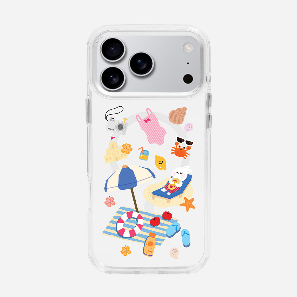 Beach Bunny ‘MUSE Your Way’ Clear Case With MagRing Personalized Phone Case