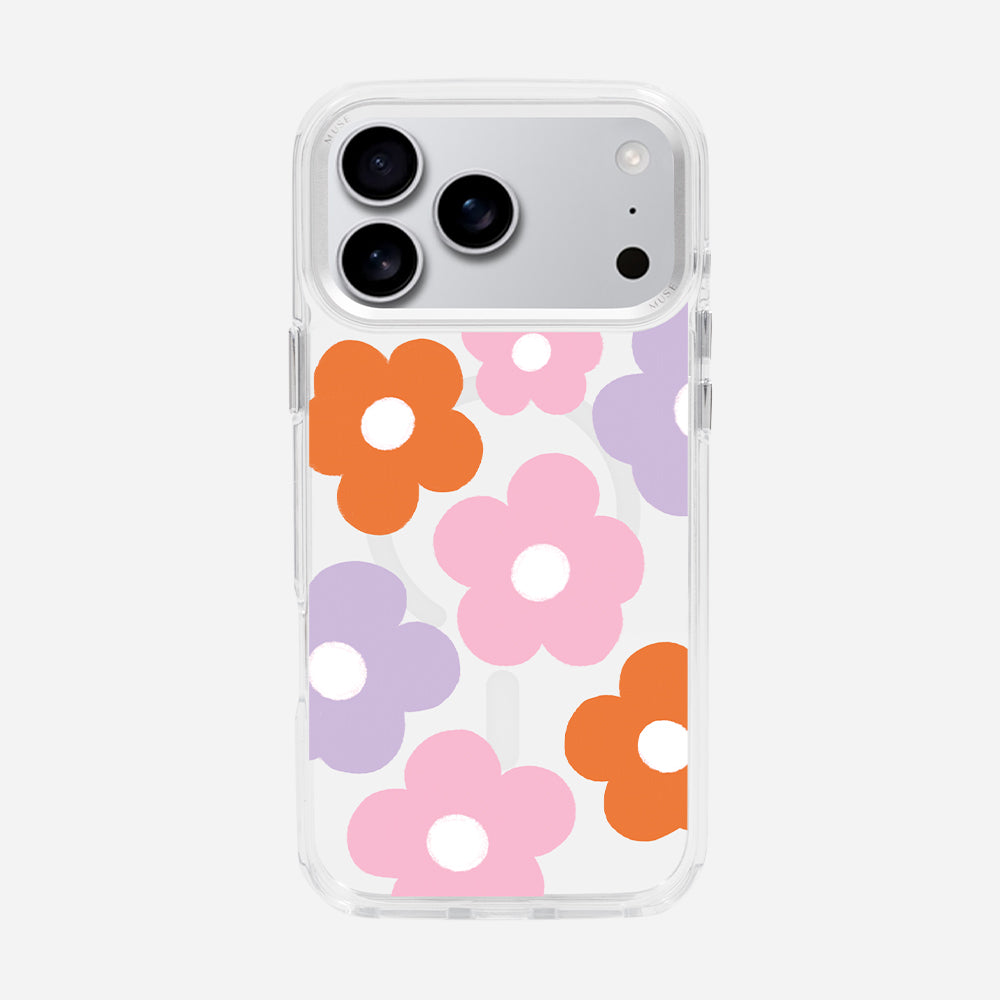 Blooming’  ‘MUSE Your Way’ Clear Case With MagRing Personalized Phone Case