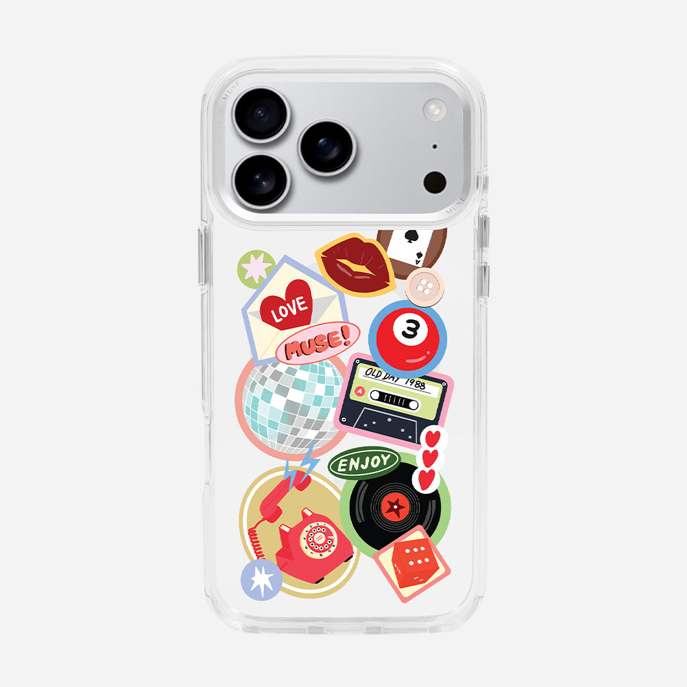 Groovy Chick ‘MUSE Your Way’ Clear Case With MagRing Personalized Phone Case