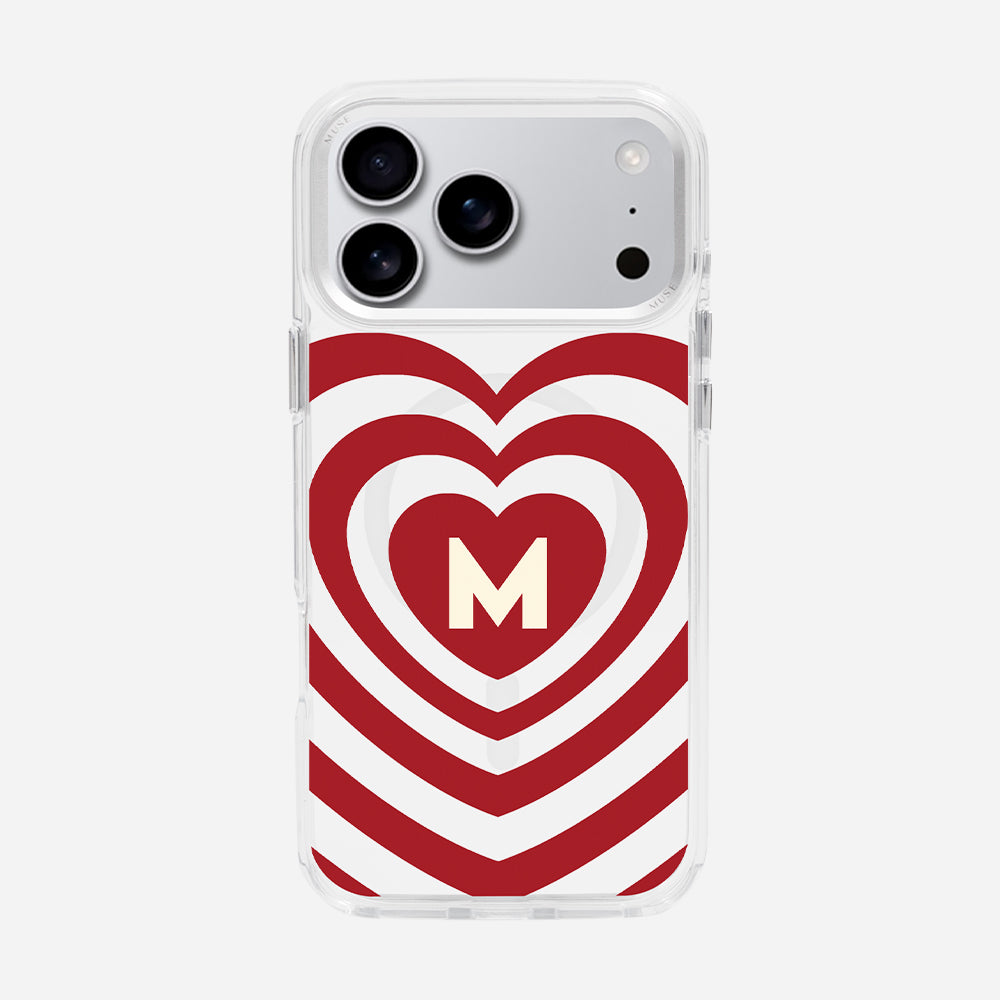 Heartbeats - ‘MUSE Your Way’ Clear Case With MagRing Personalized Phone Case